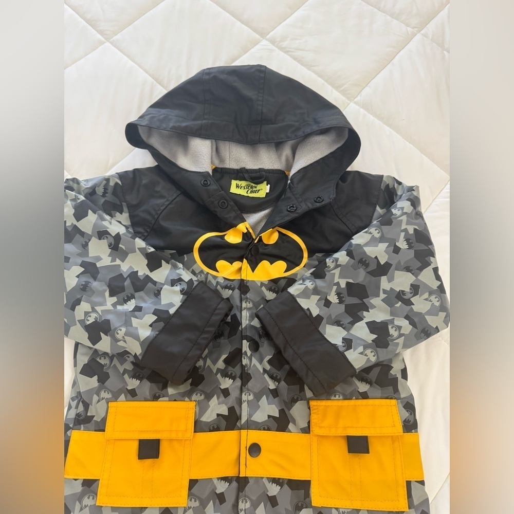Toddler Batman Western Chief rain jacket